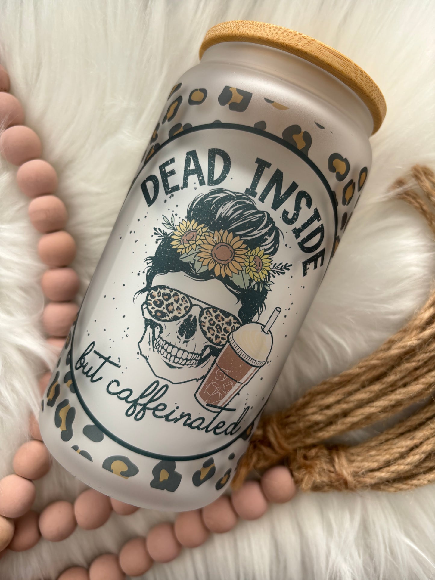 Dead Inside Frosted Mug