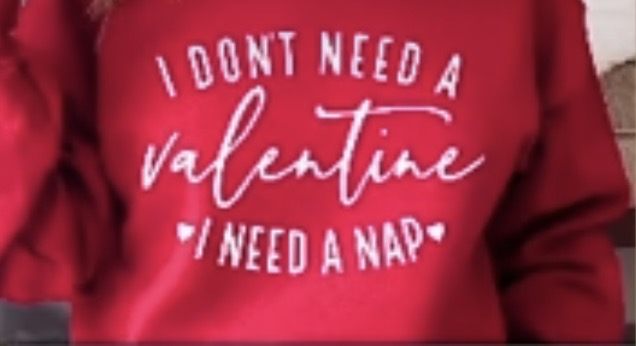 Anti Valentine Sweashirt